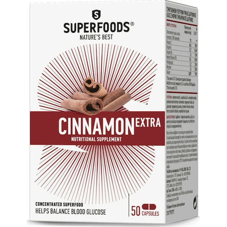 Superfoods Canela Extra 50 cáps.