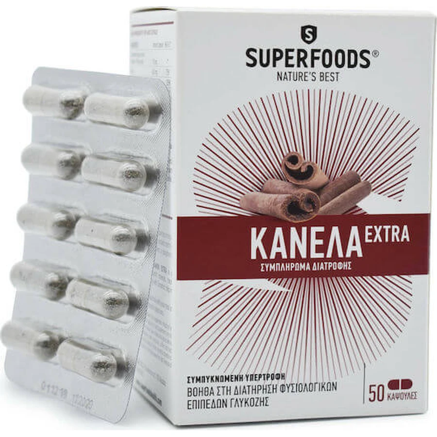 Superfoods Canela Extra 50 cáps.