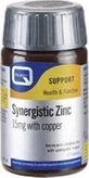 Quest Zinc Sinérgico con Cobre 15mg con Cobre 90 comprimidos