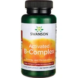 Swanson Activated B-Complex Vitamin for Energy, Immune & Nervous System Strengthening 60 cápsulas vegetales