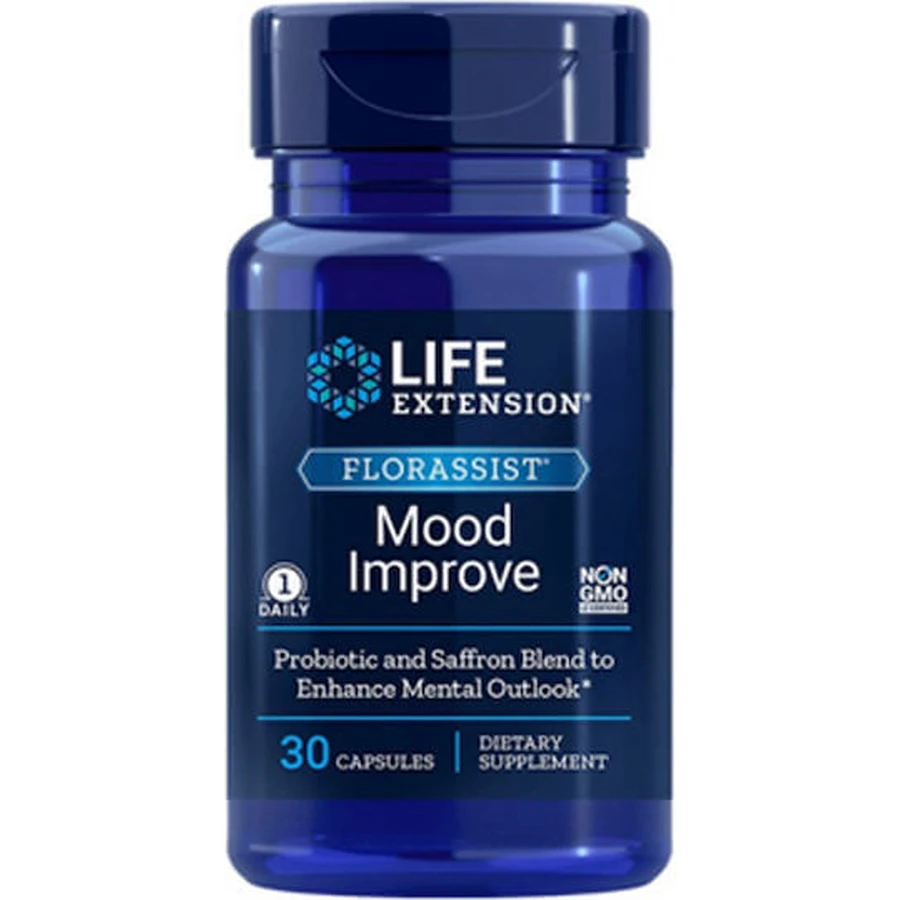 Life Extension Florassist Mood Improve Anxiety Supplement 30 caps