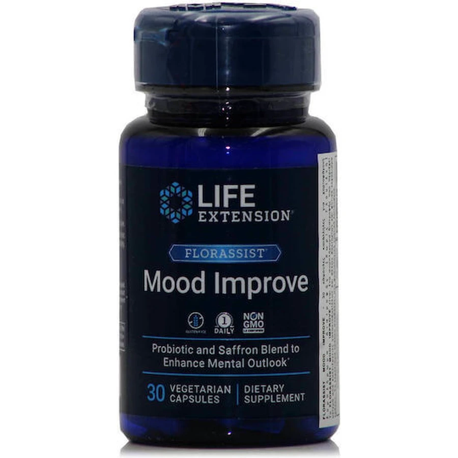 Life Extension Florassist Mood Improve Anxiety Supplement 30 caps