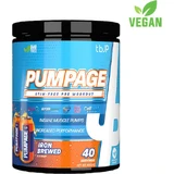 tbJp Pumpage Supplement Pre Workout 400gr Saurer Pfirsich Ring