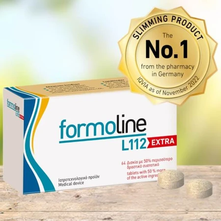 Formoline L112 Extra, weight loss supplement, 64 tablets, Certmedica International