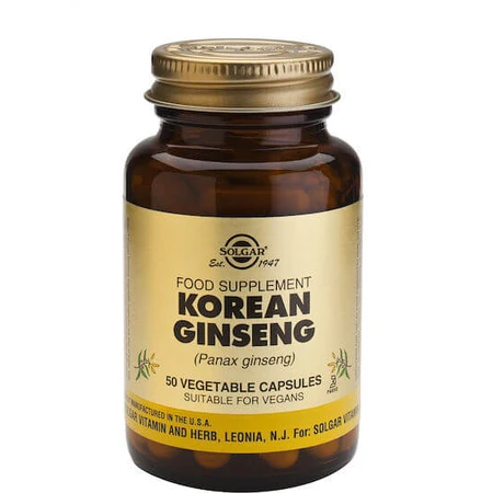 Solgar Korean Ginseng 50 veget capsules