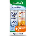 Health Aid Osteoflex Fizzy 20 comprimidos efervescentes & Vitamina C 1000mg Sabor Naranja 20 comprimidos efervescentes