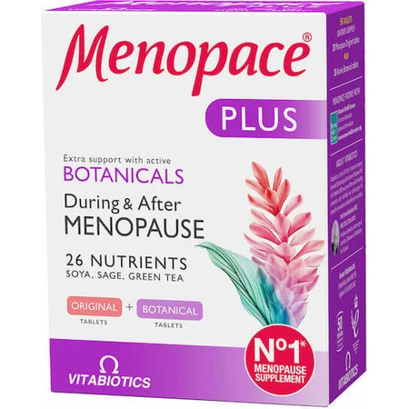 Vitabiotics Menopase Plus Tijdens & Na Menopauze Supplement 56 tabs