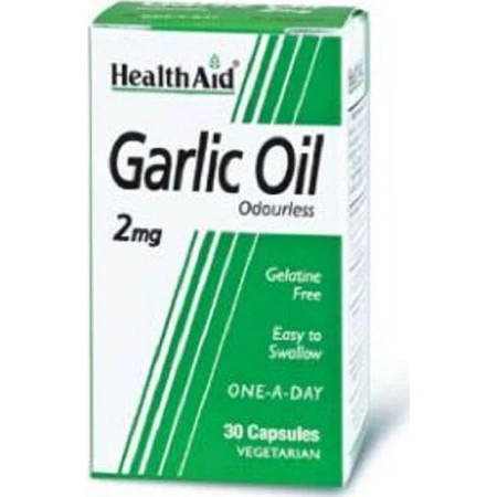 Health Aid Aceite de Ajo 30 cápsulas vegetales