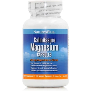 Nature's Plus KalmAssure Magnesium 400mg 90 Kapseln pflanzlich