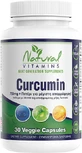 Natural Vitamins Curcumin 750mg 30 capsule vegetali