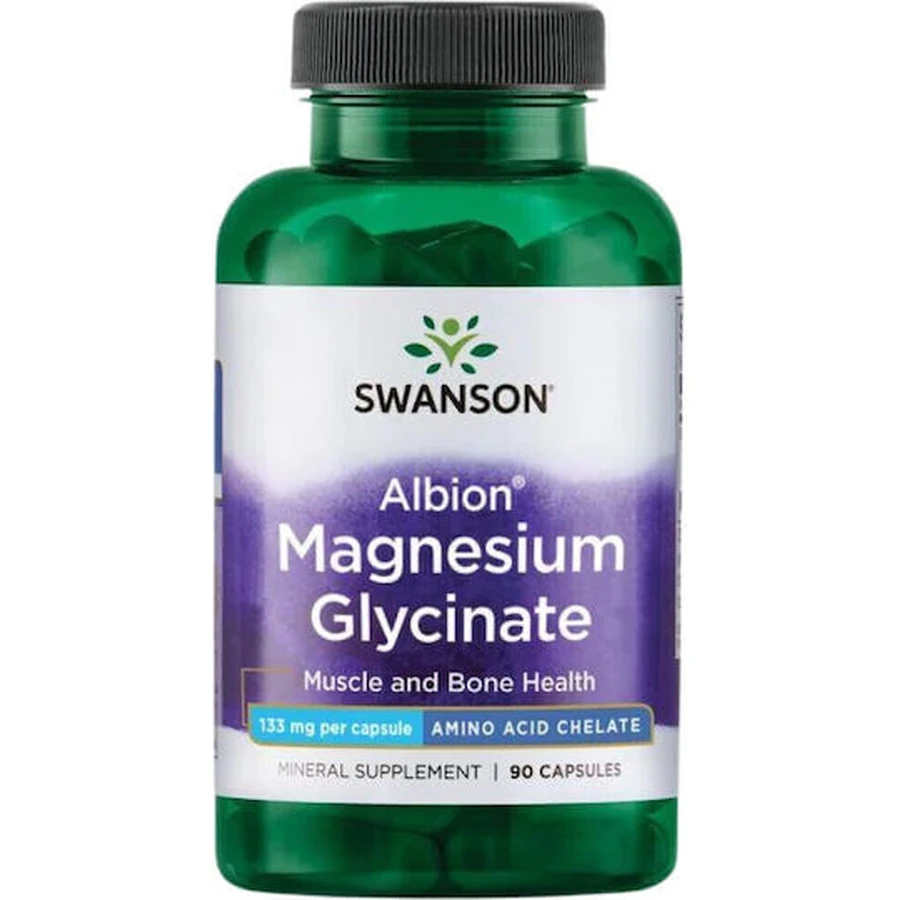 Swanson Albion Magnesium Glycinaat 90 Capsules