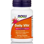 Now Foods Daily Vits Multivitamine voor energie, immuunsysteem en haar 30 plantaardige capsules