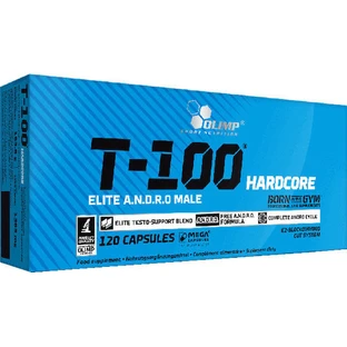 Olimp Sport Nutrition Olimp T-100 Hardcore Hardcore Spezialnahrungsergänzung 120 Kapseln