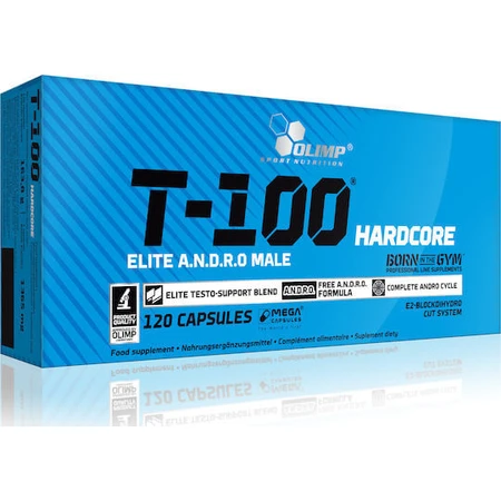 Olimp Sport Nutrition Olimp T-100 Hardcore Hardcore Spezialnahrungsergänzung 120 Kapseln