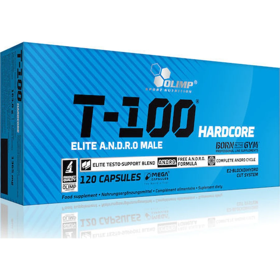 Olimp Sport Nutrition Olimp T-100 Hardcore Hardcore Spezialnahrungsergänzung 120 Kapseln