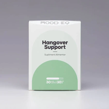 Mood EQ Hangover Support 360mg Complemento Alimenticio Especial 60 cáps.