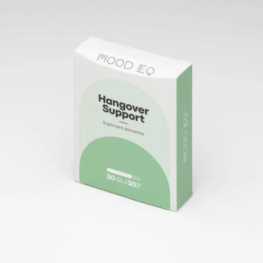 Mood EQ Hangover Support 360mg Complemento Alimenticio Especial 60 cáps.