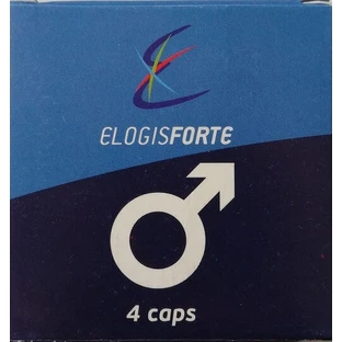 Elogis Pharma Forte Blue Testosterone Boosting Supplement 4 gélules