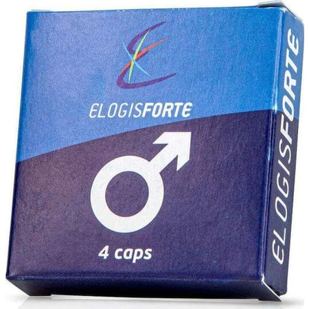 Elogis Pharma Forte Blue Testosterone Boosting Supplement 4 gélules