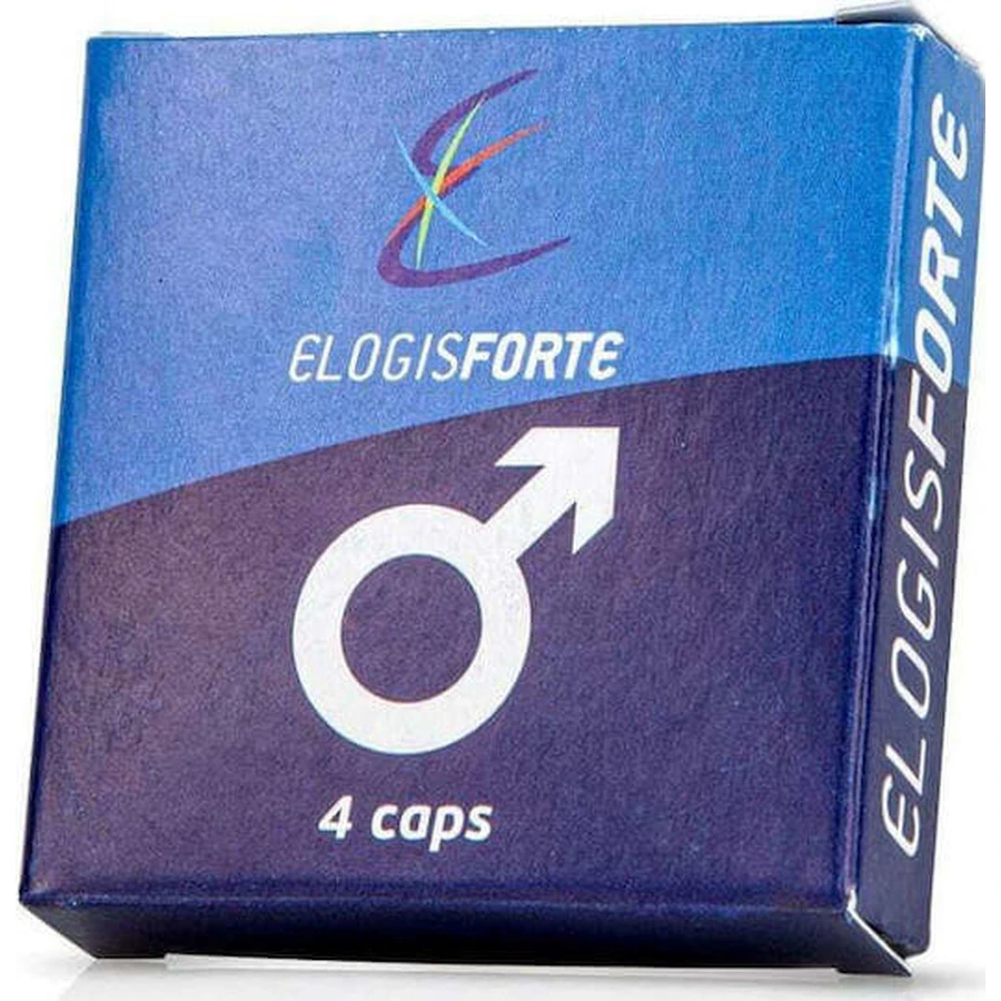 Elogis Pharma Forte Blue Testosterone Boosting Supplement 4 gélules