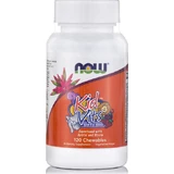 Now Foods Kid Foods Kid Vits Berry Berry Blast Multivitamin for Energy, Immune System Strengthening & Hair Berry Blast 120 comprimidos masticables