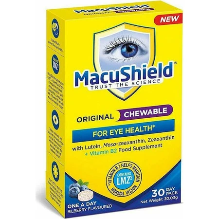Macushield Original Spezial Nahrungsergänzungsmittel 30 Kautabletten