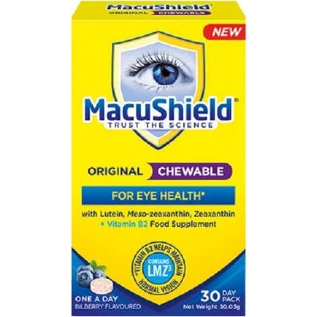 Macushield Original Spezial Nahrungsergänzungsmittel 30 Kautabletten