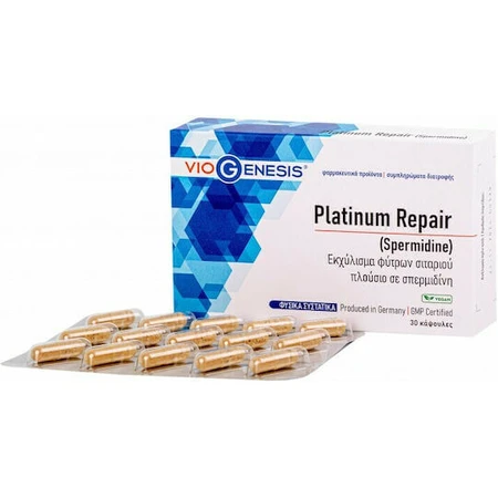 Viogenesis Platinum Repair Spermidine Nahrungsergänzungsmittel Spezial 30 Kapseln