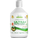 Swedish Nutra Ultra+ Multivitamin Multivitamin for Energy, Immune & Nervous System Strengthening Naranja 500ml