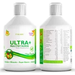 Swedish Nutra Ultra+ Multivitamin Multivitamin for Energy, Immune & Nervous System Strengthening Naranja 500ml