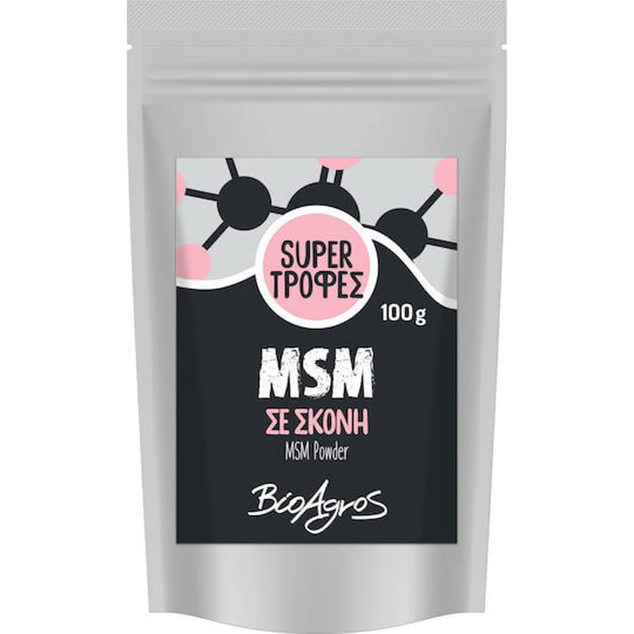 Vio Agros Super Food MSM Joint & Bone Health Supplement 100gr
