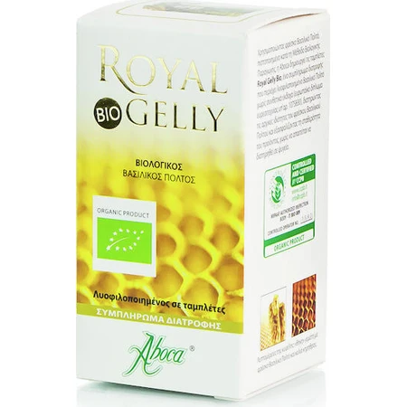 Aboca Royal Jelly voor energie, versterking immuunsysteem & haar 250mg 40 tabletten