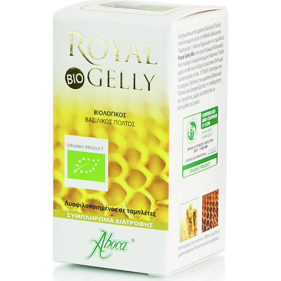 Aboca Royal Jelly voor energie, versterking immuunsysteem & haar 250mg 40 tabletten