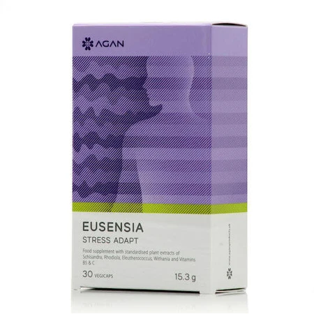 Agan Eusensia Stress Adapt Anxiety Supplement 30 cápsulas vegetales