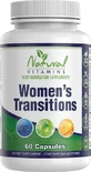 Natural Vitamins Women's Transitions Menopause Supplement 60 caps
