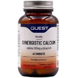 Quest Synergistic Calcium Avec Vitamine D 1000mg 45 Comprimés