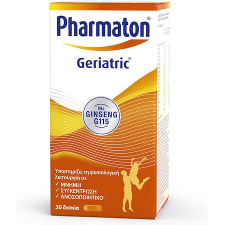 Pharmaton Geriatric mit Ginseng G115 , 30 Tabletten