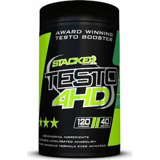 Stacker 2 Testo - 4HD Libido & Testosterone Boosting Supplement 120 caps