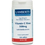 Lamberts Vitamin C Time Vitamin zur Unterstützung des Immunsystems, der Haut und der antioxidativen Wirkung 500mg 100 Tabletten