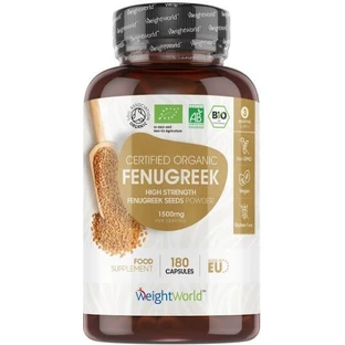 WeightWorld Biologische Fenegriek 1500mg 180 caps