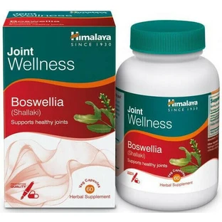 Himalaya Wellness Boswellia Gewrichtsgezondheidssupplement 60 plantaardige capsules