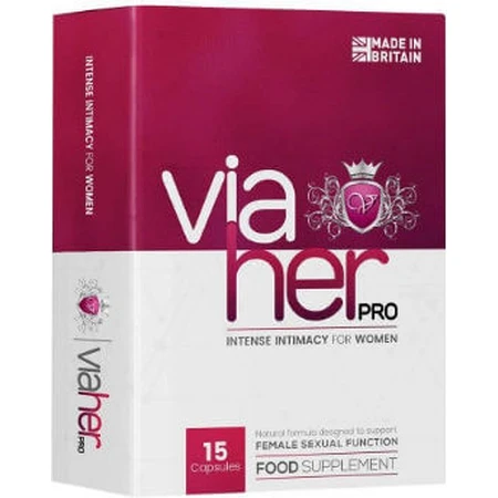 MaxMedix ViaHer Pro Food Supplement Special 15 caps
