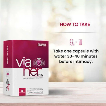 MaxMedix ViaHer Pro Food Supplement Special 15 caps
