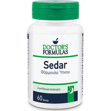 Doctor's Formulas Sedar Suplemento para el Sueño 60 comp.