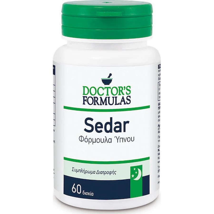 Doctor's Formulas Sedar Suplemento para el Sueño 60 comp.