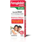 Vitabiotics Feroglobin Liquid Plus Liquid Iron, Vit D, Ginseng, CoQ10 Energy