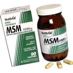 Health Aid MSM Suplemento para la Salud Articular y Ósea 90 comp.