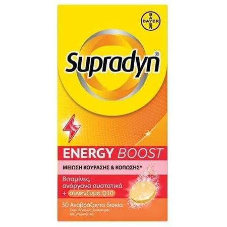 Supradyn Energy Boost Multivitamin für mehr Energie 30 Tabs eff