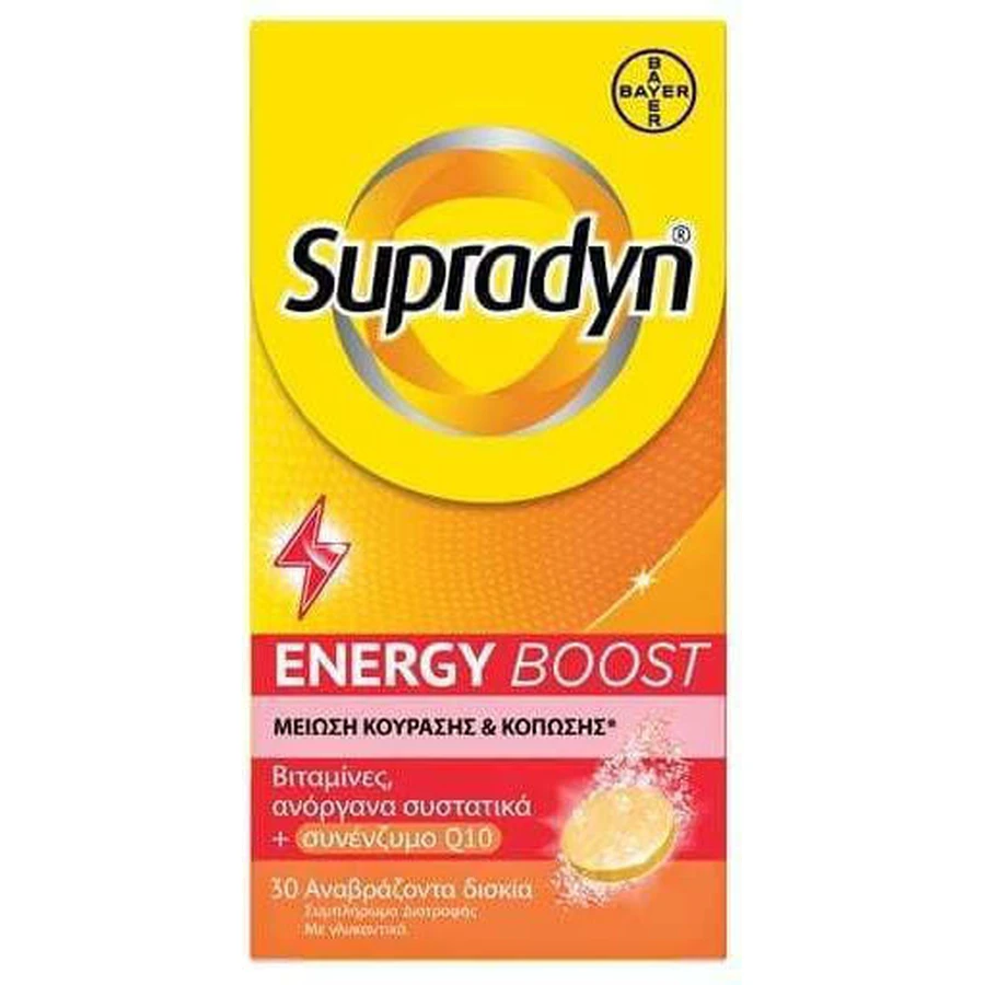 Supradyn Energy Boost Multivitamin für mehr Energie 30 Tabs eff
