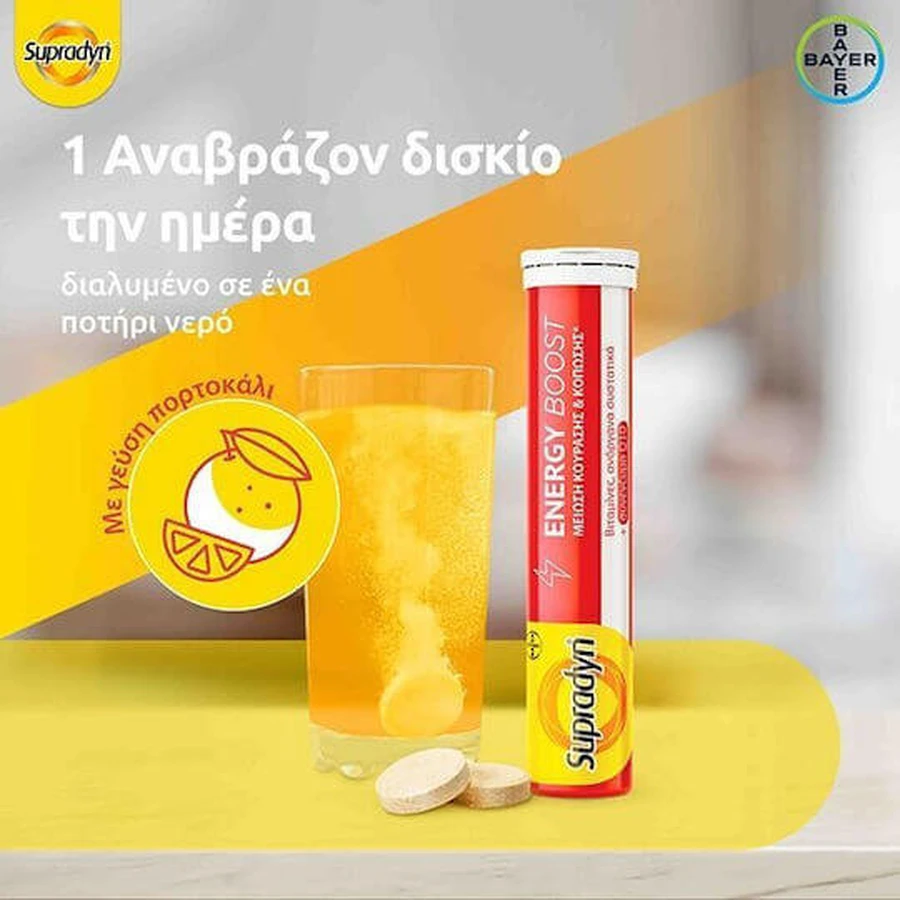 Supradyn Energy Boost Multivitamin für mehr Energie 30 Tabs eff